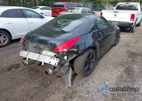2007 Nissan 350Z Enthusiast из США, поврежденный, VIN JN1BZ34D37M504948